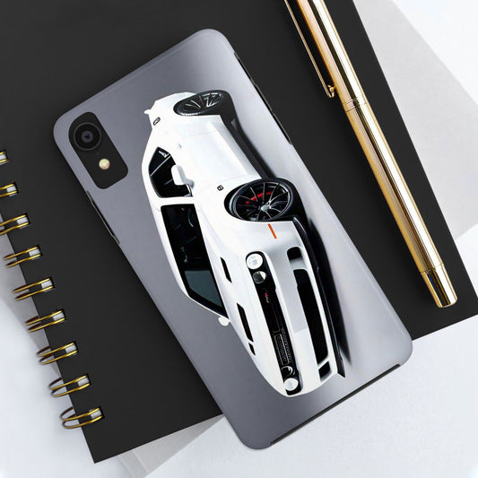 Phone Case - White Dodge Challenger