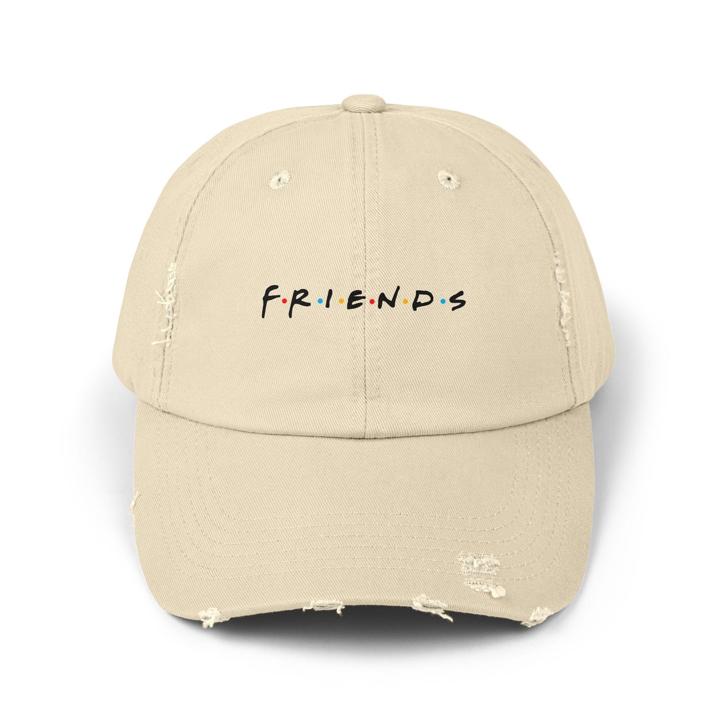 Cap Distressed 'F R I N D S'