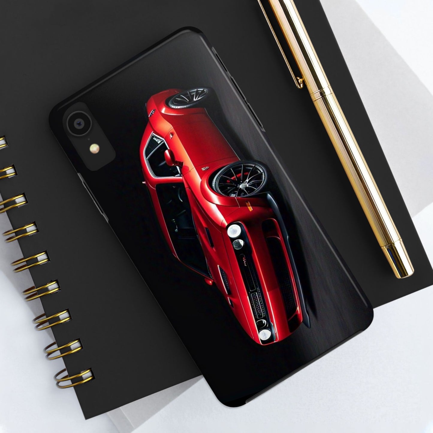 Phone Case - Red Dodge Challenger