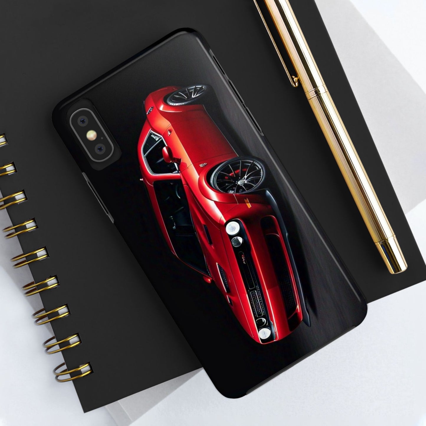 Phone Case - Red Dodge Challenger