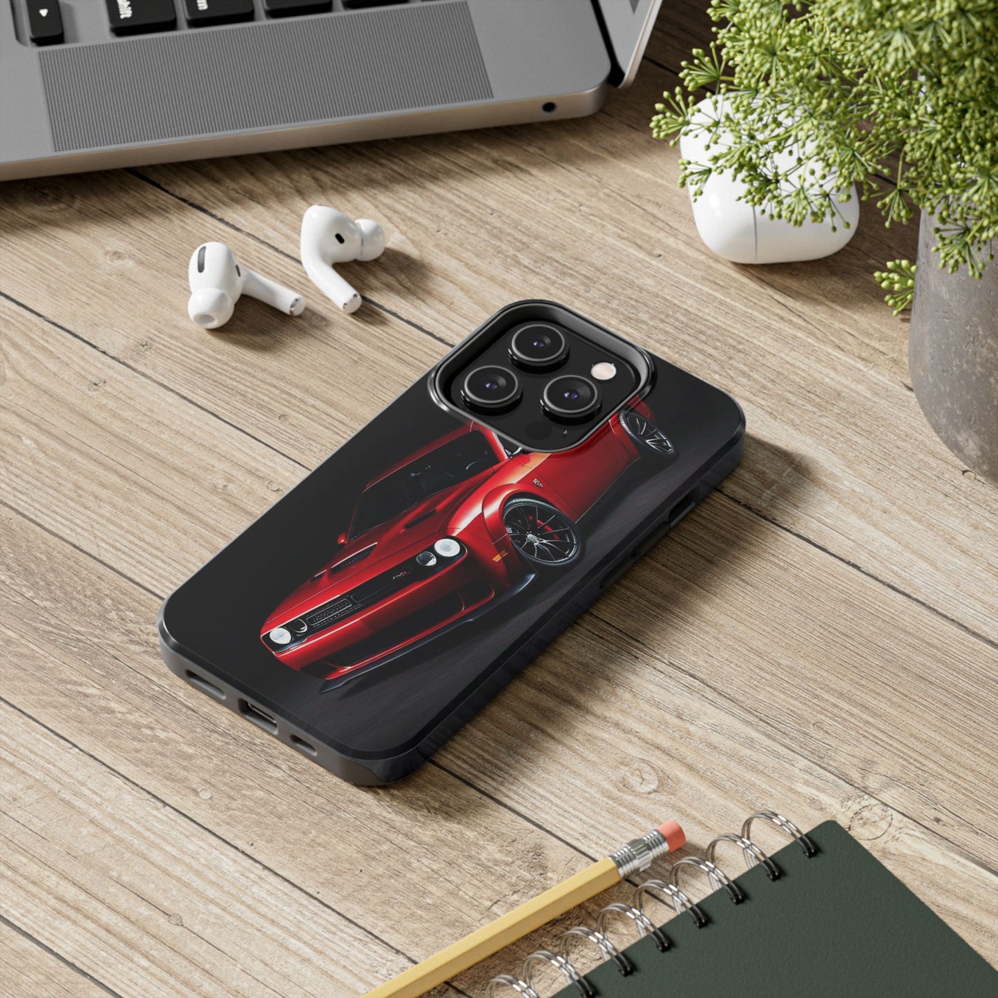 Phone Case - Red Dodge Challenger