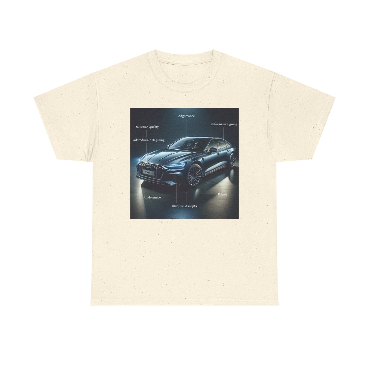 Luxury Car Audi Heavy Cotton Tee - Superior Quality & Performance