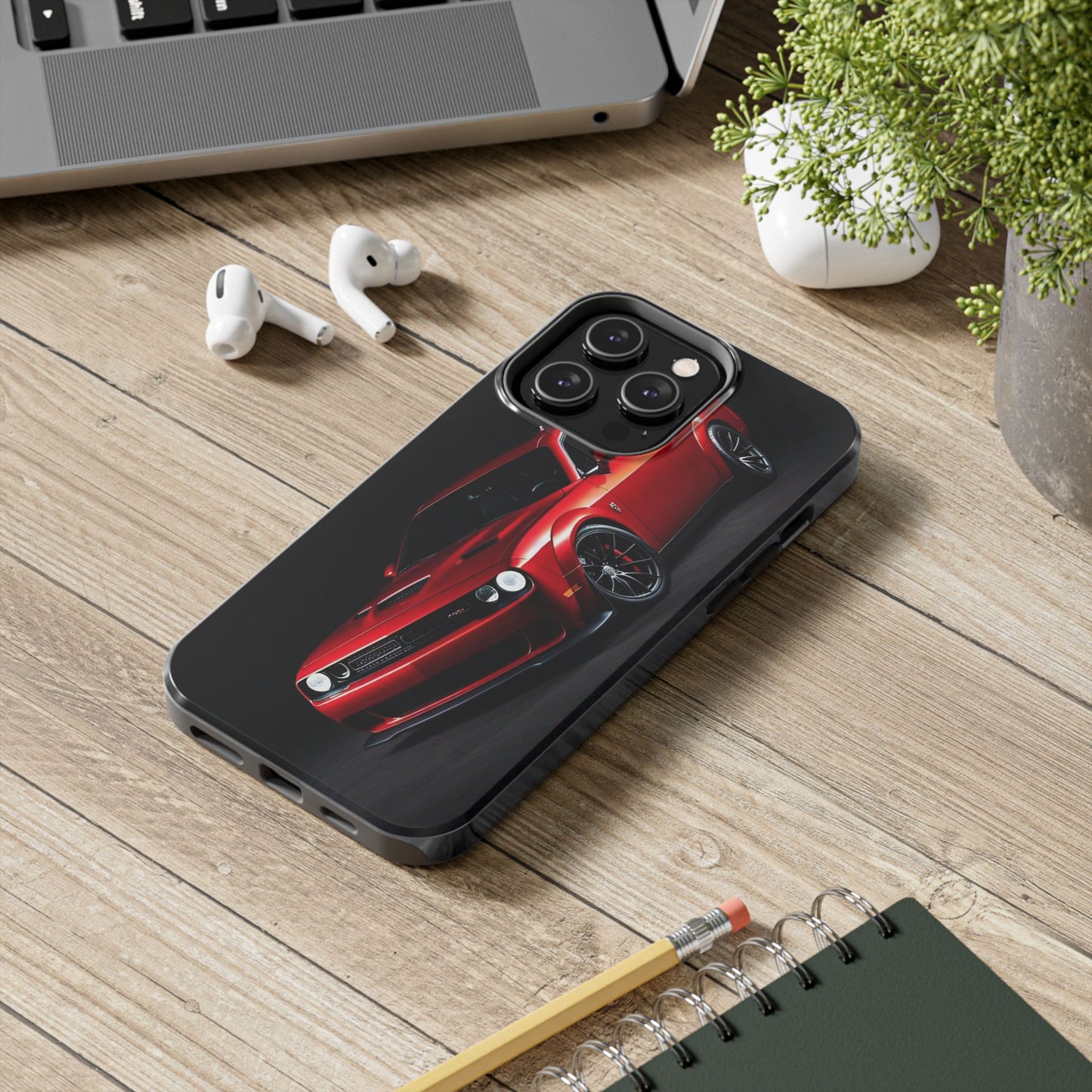 Phone Case - Red Dodge Challenger