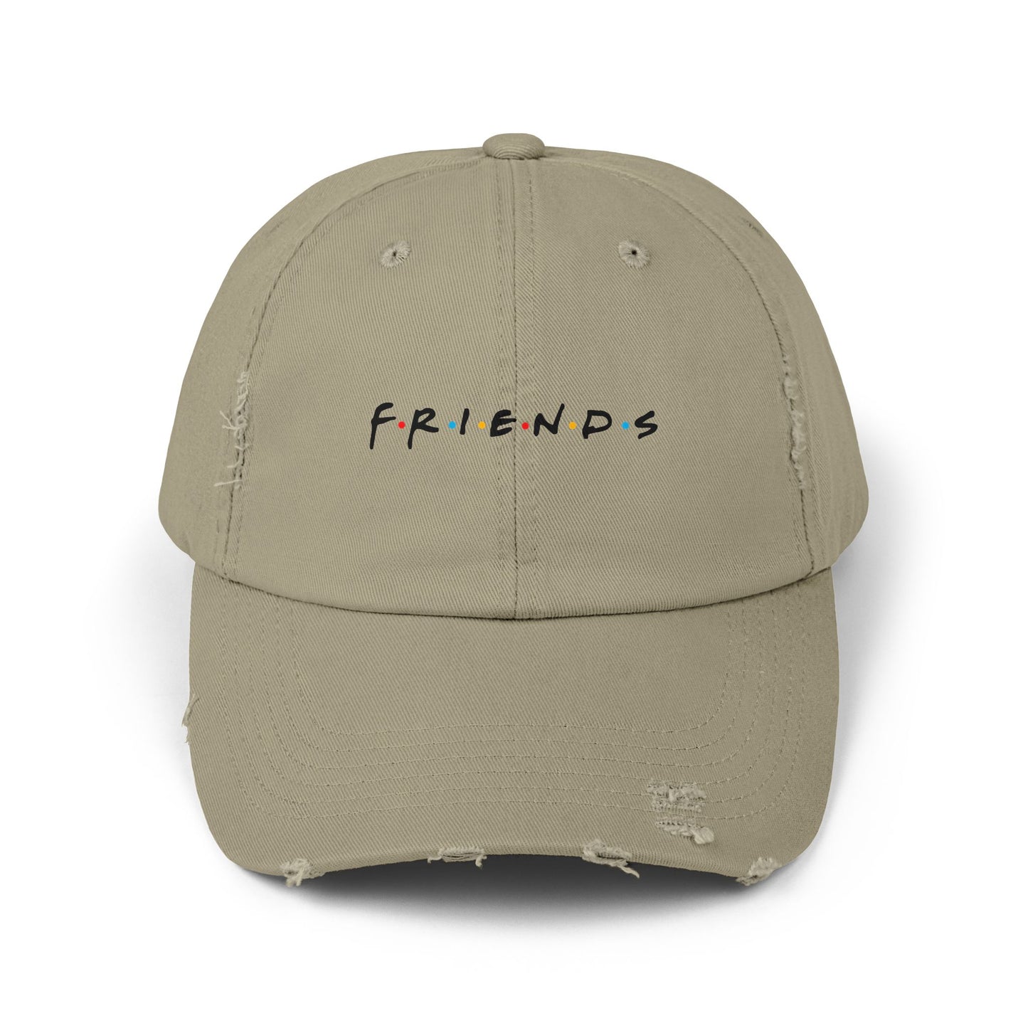 Cap Distressed 'F R I N D S'