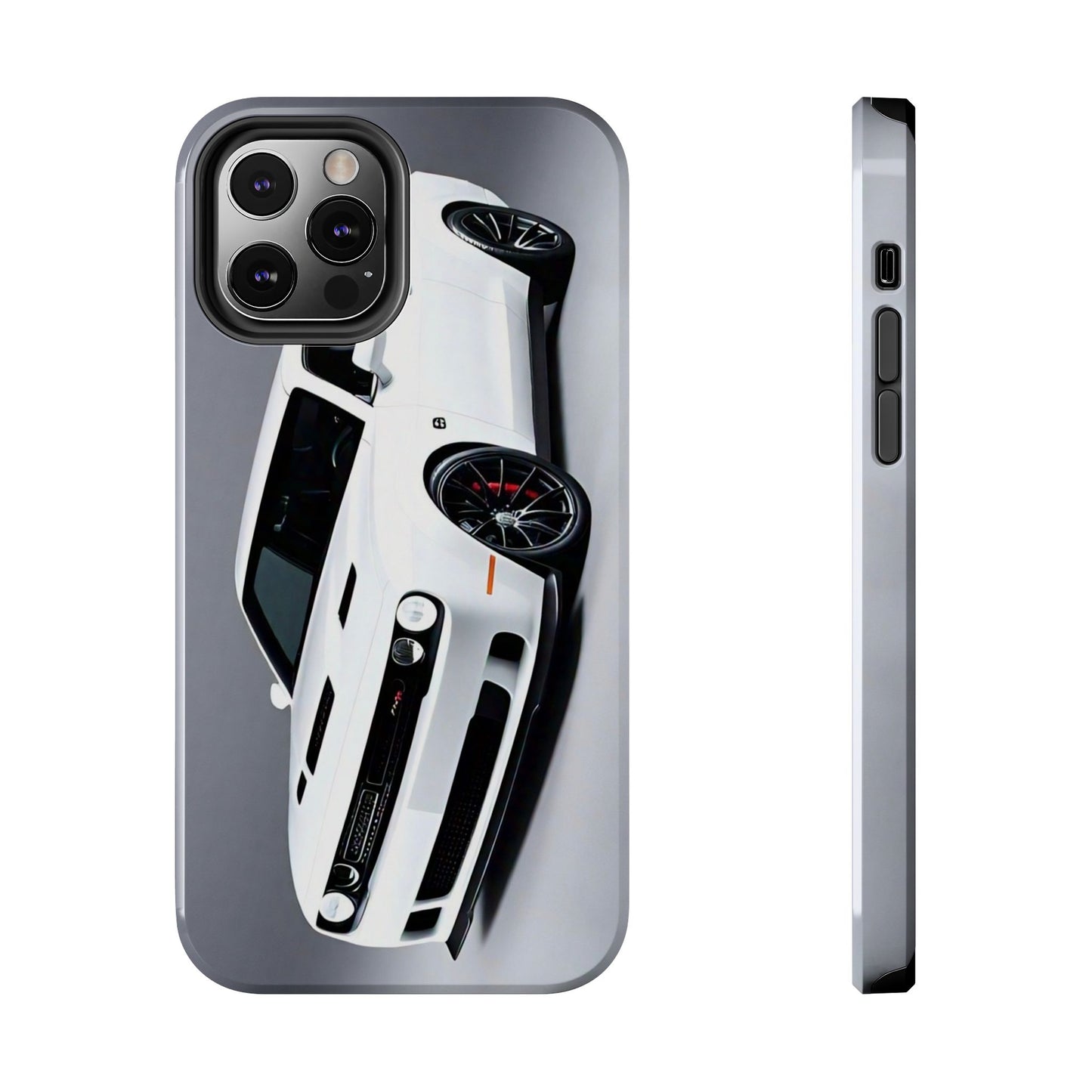 Phone Case - White Dodge Challenger